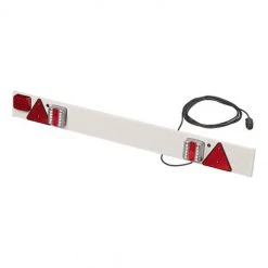 PROPLUS Beleuchtungstafel LED Mit LED Nebelschlussleuchte + 6M Kabel