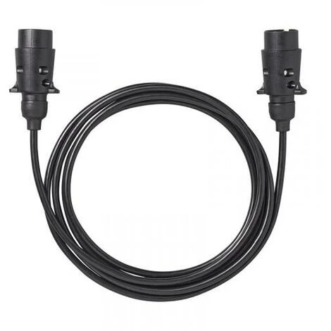 PAT Verlängerungskabel 3M Mit 2x Stecker 7-polig PVC Kupplung Verbindungskabel 3 PAT Verlängerungskabel 3M Mit 2x Stecker 7-polig PVC Kupplung Verbindungskabel – Bild 3