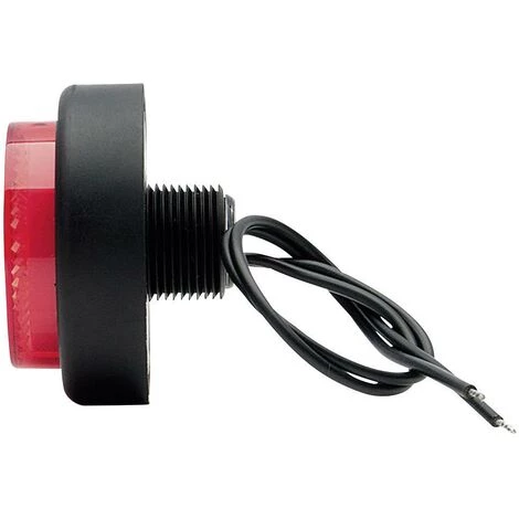 NO-NAME WAS Umriss-Markierungsleuchte Markierungsleuchte, Reflektor, Rückleuchte Hinten 12 V, 24 V Rot 3 NO-NAME WAS Umriss-Markierungsleuchte Markierungsleuchte, Reflektor, Rückleuchte Hinten 12 V, 24 V Rot – Bild 3