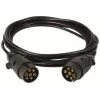 LAS KFZ-Anhänger Zwischenkabel 10016, 7-polig, Stecker/Stecker, 5 M