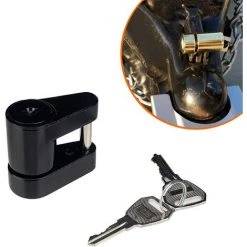 ECHOO Anhängerschloss Für Anhängerkupplung - Einfache Montage - Diebstahlschutz - 2 Schlüssel - Anhängerzubehör (1) -Anhänger & Zubehör Verkäufe 48596833 5