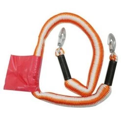 Petex Abschleppseil 2000 Stretch Orange Mit 2 Karabinerhaken