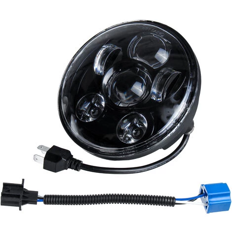 INSMA Motorrad 5.75" LED Scheinwerfer Projector Hi-Lo Beam 80W 12V Für Harley Davidson 1 INSMA Motorrad 5.75" LED Scheinwerfer Projector Hi-Lo Beam 80W 12V Für Harley Davidson