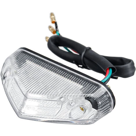 INSMA 12-LED Universal Rot Heckbremsrücklicht DC 12V Für Motorrad ATV Dirt Bike Weiß 1 INSMA 12-LED Universal Rot Heckbremsrücklicht DC 12V Für Motorrad ATV Dirt Bike Weiß