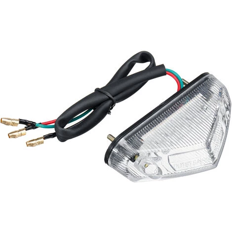 INSMA 12-LED Universal Rot Heckbremsrücklicht DC 12V Für Motorrad ATV Dirt Bike Weiß 2 INSMA 12-LED Universal Rot Heckbremsrücklicht DC 12V Für Motorrad ATV Dirt Bike Weiß – Bild 2
