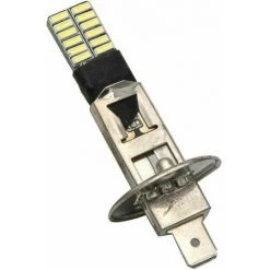 TOOLOFLIFE  2X H1 24-SMD 4014 LED Birnen Reinweiß 6500K Scheinwerfer Nebelscheinwerfer -Anhänger & Zubehör Verkäufe 52525114 5