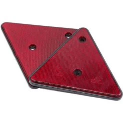 ECHOO Rote Dreieck-Signalreflektoren Dreieckige Reflektoren Sicherheitsreflektoren Für Anhänger, Motorrad, Wohnwagen, LKW, Boot -Anhänger & Zubehör Verkäufe 52645275 4