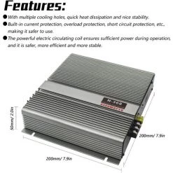 ASUPERMALL 2-Kanal-Auto-Audioverstärker 2200W High Power AMP 12.0V 2-Wege-Leistungsverstärker -Anhänger & Zubehör Verkäufe 54033396 3