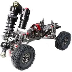 BETTERLIFEIT 4 Stück RC-Stoßdämpfer Hochfeste Federstoßdämpfer, Stoßdämpfer, Doppelrohr-Unterdruck-Stoßdämpfer Für 1/10 RC-Auto-LKW Axial / SCX10 / D90 / TRX-4 RC-Raupenauto, Betterlife -Anhänger & Zubehör Verkäufe 54099317 4