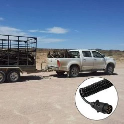 Betterlife Anhänger-Verlängerungskabel, 7-13-polige Anhänger-Steckdose 12 V Anhänger-Verlängerungskabel Mit Anhänger-Steckdosen-Anschluss Für Autoanhänger-Zubehör (1 Stück) -Anhänger & Zubehör Verkäufe 54099321 5