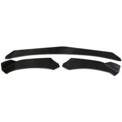 ASUPERMALL Schwarz Universal 3 Stück Auto Front Lip Chin Bumper Body Kits Für Honda Civic -Anhänger & Zubehör Verkäufe 54368802 5