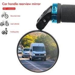 BEARSU 2 Stück Fahrradrückspiegel Fahrradspiegel 360 ° Drehbarer Lenkerspiegel Mtb Rückspiegel Elektroroller Für Motorrad Mountainbike Fahrrad 8 BEARSU 2 Stück Fahrradrückspiegel Fahrradspiegel 360 ° Drehbarer Lenkerspiegel Mtb Rückspiegel Elektroroller Für Motorrad Mountainbike Fahrrad -Anhänger & Zubehör Verkäufe 54400684 4