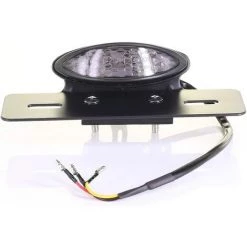 QERSTA Motorrad ROT LED Rücklichter Bremslicht Kennzeichenleuchte Universal Modifiziert Retro -Anhänger & Zubehör Verkäufe 54919816 3