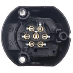 TINOR 7-poliger Adapter Zum Anschluss Von Anhänger Und Wohnwagen, = Schraubverbinder, 7-polige Steckdose, 12V, Deichselsteckdose Für LKW, PKW... -Anhänger & Zubehör Verkäufe 55847710 3