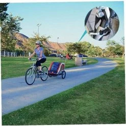 LITZEE Fahrradanhänger-Koppler Fahrradanhänger Kupplungshalterung Fahrrad-Hinterradträger Fahrradzubehör Für Kinder-Haustier-Fracht-Fahrradanhänger -Anhänger & Zubehör Verkäufe 55919526 4