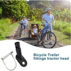 LITZEE Fahrradanhänger-Koppler Fahrradanhänger Kupplungshalterung Fahrrad-Hinterradträger Fahrradzubehör Für Kinder-Haustier-Fracht-Fahrradanhänger -Anhänger & Zubehör Verkäufe 55919526 5
