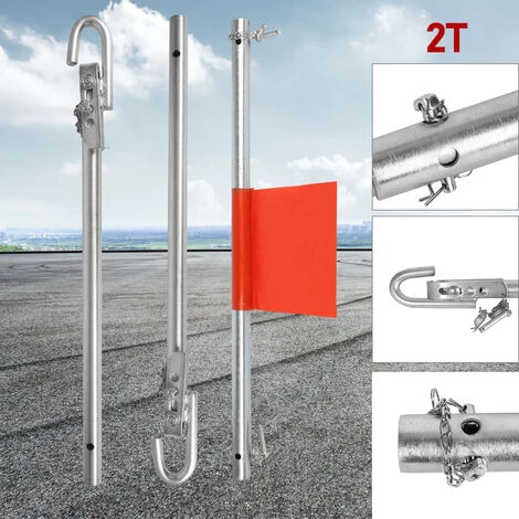 Randaco 3tlg Auto Abschleppstange Zugstange Anhaengerkupplung Vierkantrohr Abschleppsystem Bis 2T 1.8m,ohne Feder 4 Randaco 3tlg Auto Abschleppstange Zugstange Anhaengerkupplung Vierkantrohr Abschleppsystem Bis 2T 1.8m,ohne Feder – Bild 4