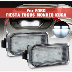 DRILLPRO 18-LED CANBUS FEHLERFREIE Kennzeichenbeleuchtung FÜR FORD FIESTA FOCUS M -Anhänger & Zubehör Verkäufe 56656498 3