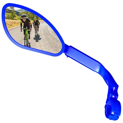 ASUPERMALL Specchio Piatto Posteriore In Bicicletta Telescopica A 360 Gradi In Bici Rotabile Per La Vista Posteriore Per La Bici Per Bici Da Strada MTB,Modello:Blueleft 1 ASUPERMALL Specchio Piatto Posteriore In Bicicletta Telescopica A 360 Gradi In Bici Rotabile Per La Vista Posteriore Per La Bici Per Bici Da Strada MTB,Modello:Blueleft