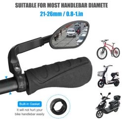 ASUPERMALL Specchio Piatto Posteriore In Bicicletta Telescopica A 360 Gradi In Bici Rotabile Per La Vista Posteriore Per La Bici Per Bici Da Strada MTB,Modello:Blueleft 8 ASUPERMALL Specchio Piatto Posteriore In Bicicletta Telescopica A 360 Gradi In Bici Rotabile Per La Vista Posteriore Per La Bici Per Bici Da Strada MTB,Modello:Blueleft -Anhänger & Zubehör Verkäufe 56802485 4