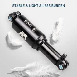 ASUPERMALL ARIR ARIA BICYLE ASCROGGIO DI AMCOGLITO A RUMBOURO ARIA ARIA REGOLABILE REGOLABILE BITO ARIMARE PRESSUONI ARIA AIR PER IL MOUPPOGLIE IN MOUPPEGGIO LEGGERO DI ALLUMINO DI ALLUMINUME MTB Sospensione Per Assorbita Posteriore MTB Con Kit Di Viti,Modello:Single Chamber125mm -Anhänger & Zubehör Verkäufe 56802583 5