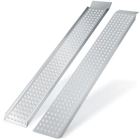 Randaco 2x Rampe Verladerampen Verladeschiene Verladerampe Auffahrschiene, 400 Kg/Paar Traglast Motorradrampe 1 Randaco 2x Rampe Verladerampen Verladeschiene Verladerampe Auffahrschiene, 400 Kg/Paar Traglast Motorradrampe