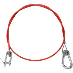 DEMA Anhänger Bremsseil 1 M Anhängerbremse Sicherungsseil Seilzug 1000 Mm Drahtseil