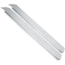 Wolketon 2x Rampe Verladerampen Verladeschiene Verladerampe Auffahrschiene, 400 Kg/Paar Traglast Motorradrampe