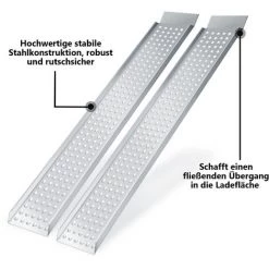 Wolketon 2x Rampe Verladerampen Verladeschiene Verladerampe Auffahrschiene, 400 Kg/Paar Traglast Motorradrampe -Anhänger & Zubehör Verkäufe 58697467 3