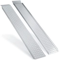 VINGO 2x Rampe Verladerampen Verladeschiene Verladerampe Auffahrschiene, 400 Kg/Paar Traglast Motorradrampe