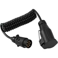BARES Trailer Extension Cable, 7-13 Pin Trailer Plug Socket 12v Trailer Extension Cable With Trailer Plug Socket Connector For Car Trailer Accessories