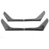 ASUPERMALL 4 PCs Carbonfaser-Innen-Tür-Armladen-Abdeckungsverkleidung Für Volkswagen Golf MK6 2010-2013