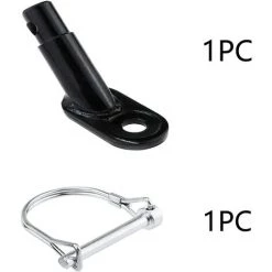 BEARSU 1 Stück Stahl Fahrradanhängerkupplung Fahrradhalterung Adapter Stecker Fahrradanhängerkupplung Für Anhänger Cargo Mount Koppler Für Die Meisten Fahrradanhänger -Anhänger & Zubehör Verkäufe 59195028 3