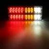 THSINDE 2 X LED Rücklichter Rückfahrscheinwerfer Bremsblinker 40 LED Rücklicht Univesel 12V Für Trailer Truck Caravan UV Boat Wohnmobil