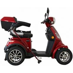 Rolektro E-Quad 15 Rot Elektromobil Elektroroller 4-Rad 1000W 15 Km/H RW 50KM Koffer Rückwärtsgang USB EU-Zulassung -Anhänger & Zubehör Verkäufe 60089999 3