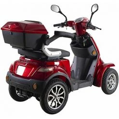 Rolektro E-Quad 15 Rot Elektromobil Elektroroller 4-Rad 1000W 15 Km/H RW 50KM Koffer Rückwärtsgang USB EU-Zulassung -Anhänger & Zubehör Verkäufe 60089999 4