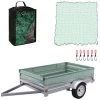 Wolketon Anhängernetz Planenhaken Nylon Sicherungsnetz Abdecknetz Anhänger 300x250 Cm
