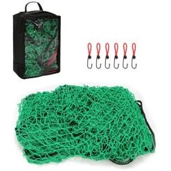 SWANEW Anhängernetz Abdecknetz Containernetz Ladungssicherungsnetz Anhänger 400x250 Cm