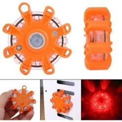 OYLDA LED-Signalleuchte Mit Magnetbatterie Einfach Zu Tragende Signalleuchte Für Draußen (gelb) -Anhänger & Zubehör Verkäufe 60164705 4