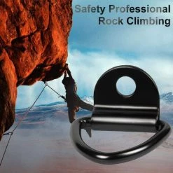 TINOR Set Mit 8 Schwarzen D-förmigen Zurrhaken 64 X 80 Mm Für Kajakträger, Boot, Kanu, Anhänger, Van, Auto, Garten -Anhänger & Zubehör Verkäufe 60367461 5