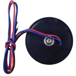 TINOR LED-Anhängerlichter, 12 V Anhänger-Rücklicht, 2 Stück, Anhänger, Auto, LED, Runder Reflektor, Bremslicht, LED-Markierungslicht Für Automobil, Motorrad, LKW (weiß, 2 Stück) -Anhänger & Zubehör Verkäufe 60370012 5