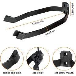 TINOR Kotflügel Hinten Für Elektroroller Für Xiaomi M365/M365 Pro Kotflügel, Mit Kotflügelhalterung, Elektroroller-Ersatzzubehör, Mit Werkzeugen Und Befestigungselementen -Anhänger & Zubehör Verkäufe 60370448 3