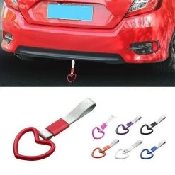 THSINDE 1 Stücke Tsurikawa Ring Herz Jdm Zug Bus Griff Handschlaufe Styling Drift Charm Strap Drift Auto Zubehör Auto Strapround Rot -Anhänger & Zubehör Verkäufe 60562402 4