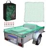 TolleTour Anhängernetz Planenhaken Nylon Sicherungsnetz Abdecknetz Anhänger 300x250 Cm