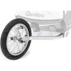 Qeridoo 14" Joggerrad Mit Gabelsystem Für Zweisitzer