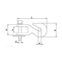 DEMA Ackerschienenhaken Haken Ackerschiene Zuglast 4500 Kg 6 DEMA Ackerschienenhaken Haken Ackerschiene Zuglast 4500 Kg -Anhänger & Zubehör Verkäufe 64022773 3
