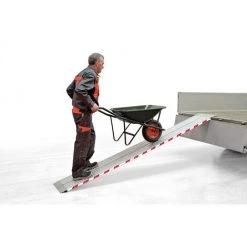 HAILO Klappbare Rampe Aus Alu - Länge 250cm, Breite 20cm, Rutschfest, Leicht - 9474-611 -Anhänger & Zubehör Verkäufe 64090511 5