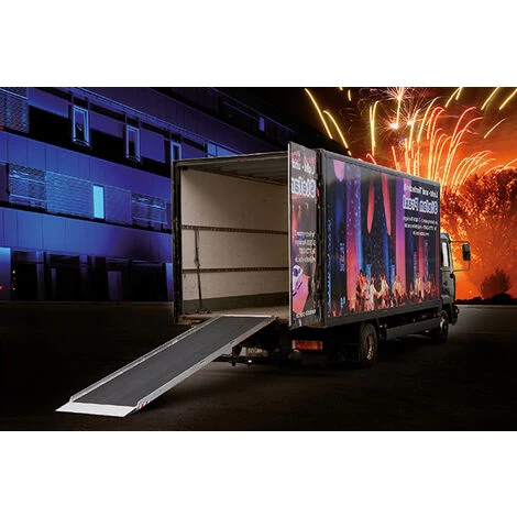 LADERAMPE-EXPERTEN - MATISERE Event-Schiene Zum Laden Von Flight Cases (Einzelstück), Rampenlänge 2975mm, Nutzbreite 900mm, Zu Erreichende Höhe 890mm, Traglast Pro Paar 400kg - AOS-E1 1 LADERAMPE-EXPERTEN - MATISERE Event-Schiene Zum Laden Von Flight Cases (Einzelstück), Rampenlänge 2975mm, Nutzbreite 900mm, Zu Erreichende Höhe 890mm, Traglast Pro Paar 400kg - AOS-E1