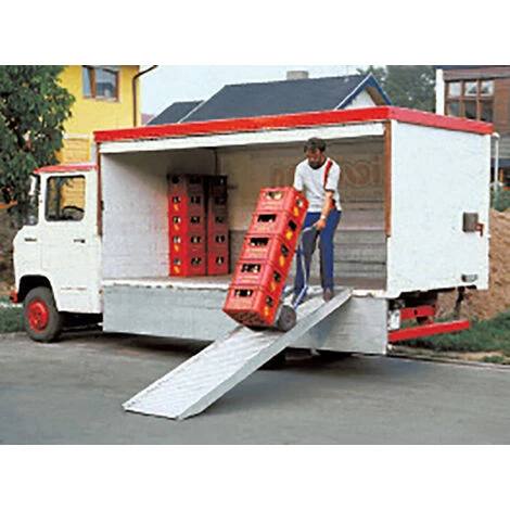 LADERAMPE-EXPERTEN - MATISERE Sprossenschiene Fest, Mit Rand - Länge 3060mm - AVS80 4 LADERAMPE-EXPERTEN - MATISERE Sprossenschiene Fest, Mit Rand - Länge 3060mm - AVS80 – Bild 4