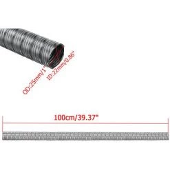 MAEREX 22mm Abgasschlauch Abgasrohr Flexrohr Edelstahl Für Webasto Standheizung 100cm 6 MAEREX 22mm Abgasschlauch Abgasrohr Flexrohr Edelstahl Für Webasto Standheizung 100cm -Anhänger & Zubehör Verkäufe 64567859 3